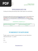 Download AP Physics B AP Physics C Worksheet by Gurukul24x7 SN19560911 doc pdf