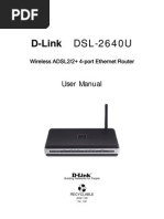 DSL-2640U B2 Manual