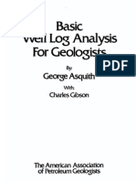 Basic Well Log Analysis For Geologist
