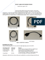 E740169 KX3-PCKT Cable Set Instructions Rev 0