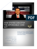 How States Can Stop Obamacare: Handbook for State Legislators