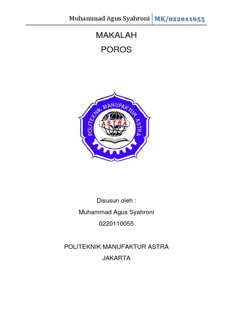 pengertian dan macam macam poros