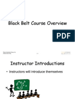 1-01 Black Belt Course