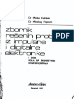Zbornik Reshenih Problema Iz Impulsne I Digitalne Elektronike (I Deo, Kola Sa Diskretnim Komponentama) (Dr. Marija Hibrishek, Dr. Miodrag Popovich)