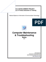 Computer Maintenance & Troubleshooting