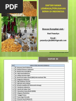 Download Edisi II_2014_Nama  Alamat Lembaga Perusahaan Benih Indonesia_hariprasetyo_Edisi 2 Tahun 2014 by Hari Prasetyo SN195678238 doc pdf