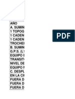 Calculo Costos y Presupuesto Comision Topografica