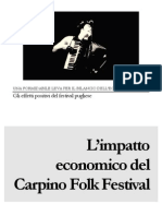 L'impatto Economico Del Carpino Folk Festival