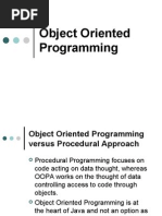 Concepts of Object Oriented Programming