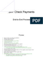 SAP Check Payments