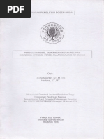Download Pembuatan Model Numerik Angkutan Polutan Dan Model Optimasi Pengelolaan Kualitas Air Oki s Hartana Lap Penelitian by okisetyandito SN195701700 doc pdf