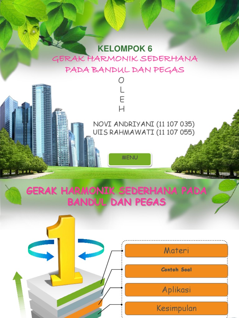 Gerak Harmonik Sedehana