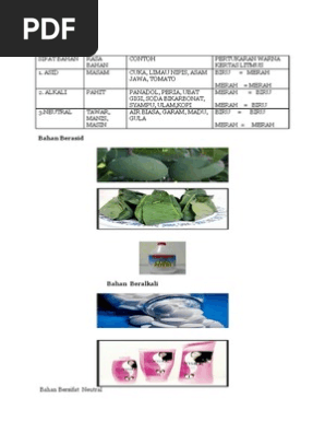 Asid Dan Alkali Sains Tahun 5 Pdf
