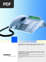 Telephone IP - OptiPoint 400