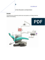Dental Chair Description and Specification