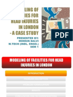 Modelling of Facilities For Head Injuries in London