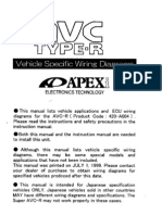 Apexi Installation Instruction Manual: AVC-R Wiring Diagram
