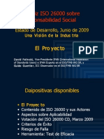 ISO 26000 (1) El Proyecto 2009-06n