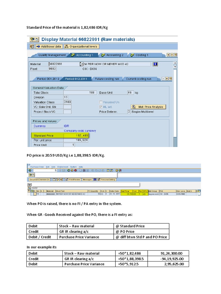 SAP Order to Cash Cycle Journal Entries With Screenshot