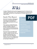 Wikis & Wikipedia New Media Life Cycle Analysis