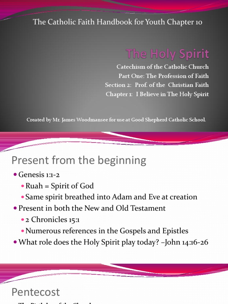 Youth Guide to the Holy Spirit | PDF