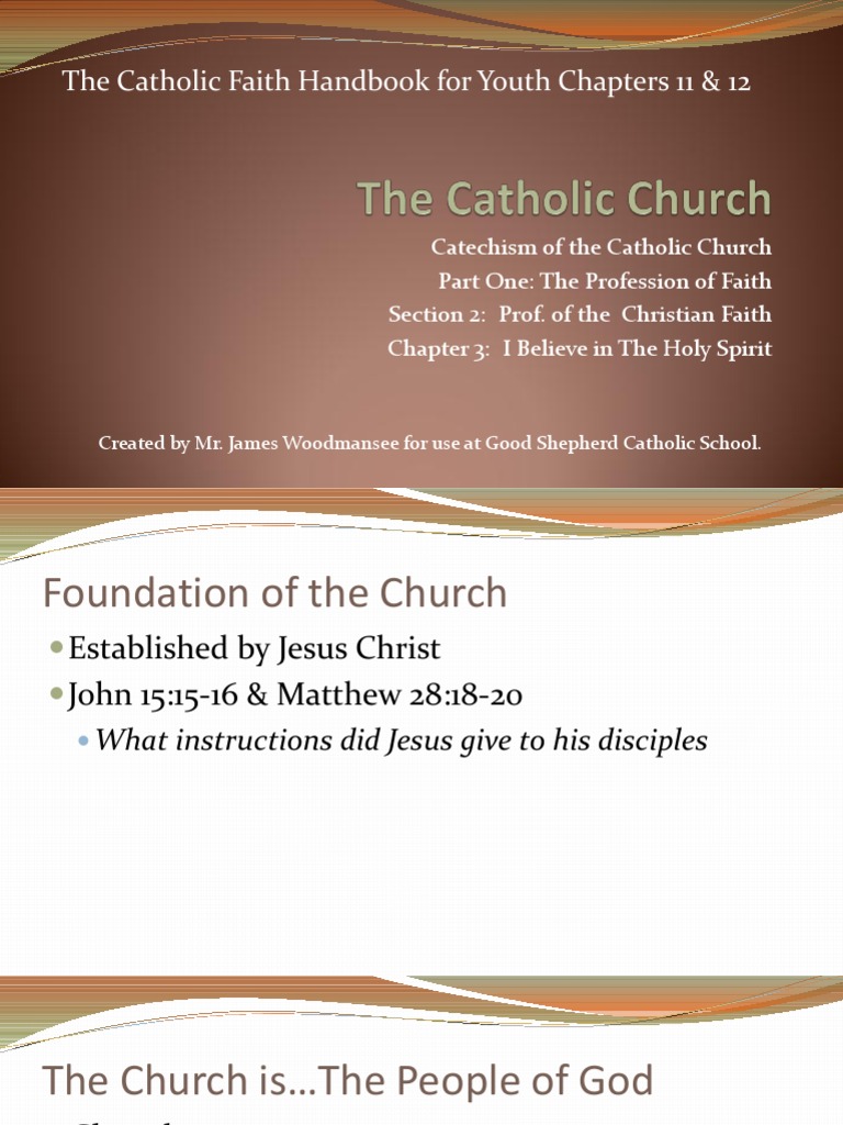 Understanding the Catholic Church's Faith | PDF | Catholic Church | Deacon