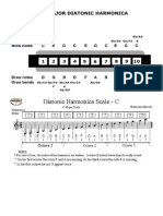 "C" 10-Hole Diatonic Harmonica2