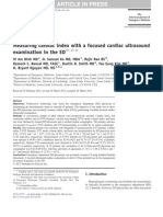 Cardiac28 Measuring Cardiac Index