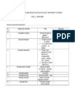 FIŞĂ INDIVIDUALĂ DE EVALUARE INIŢIALĂ