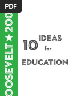 Download 10 Ideas for Education 2009 by Roosevelt Campus Network SN19582932 doc pdf