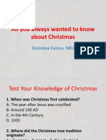 All You Always Wanted To Know About Christmas