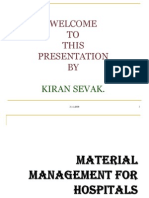 Material Management For Hospitals