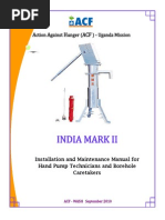 Download Installation and Maintenance Manual for Hand Pump Technicians and Borehole Caretakers 092010 by vitamkupa SN195836580 doc pdf