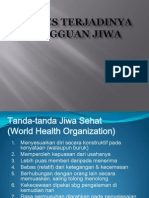 Proses Gangguan Jiwa