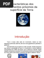 Movimentos próximos da superficie terrestre