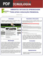 Ambientes Virtuais de Aprendizagem para Apoio ao Ensino Presencial