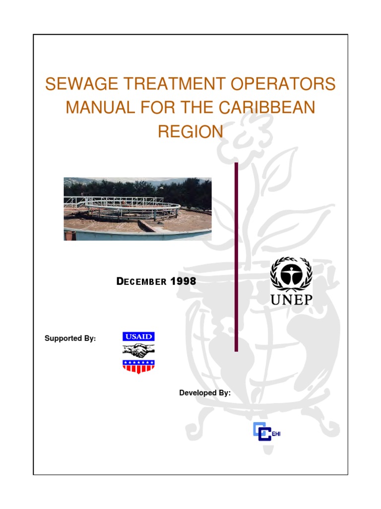 Sewage Plant Maintenance and Operation Manual Sewage Treatment