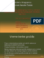 Seminarski Rad Berba Grozdja