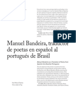 Manuel Bandeira Traductor