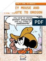Mickey Mouse and The Route To Oregon