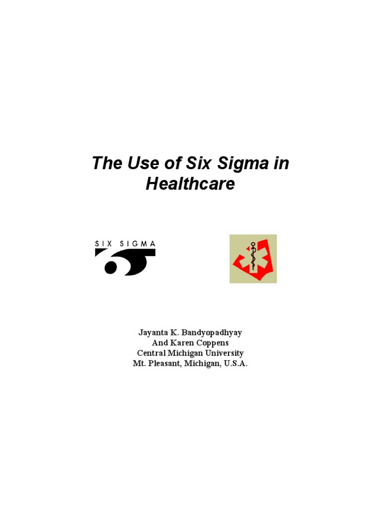 Six Sigma in Healthcare Quality Management | PDF | Six Sigma ...