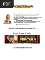 The Viral PDF Formula