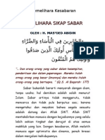Download Memelihara Sikap sabar by H Masoed Abidin bin Zainal Abidin Jabbar SN19591780 doc pdf