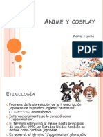 Anime y Cosplay