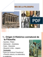 Origenes de La Filosofia