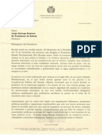 Carta de #Evo a #Tuto Quiroga en respuesta a la del 15Dic2013