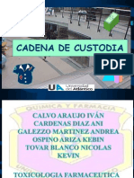 Cadena de Custodia Expo
