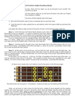 Cornelison Third Position Sight Reading Study