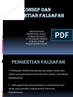 Konsep Dan Pengertian Falsafah