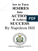 Napoleon Hill-Desires Into Action